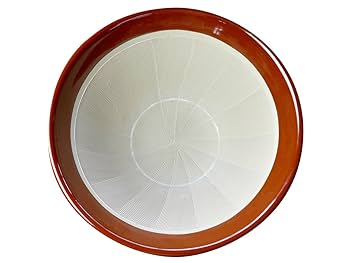 Amazon｜元重製陶所 石見焼 すり鉢 すりばち 15号 (直径45cm) 赤